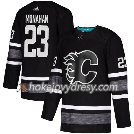 Pánské Hokejový Dres Calgary Flames Sean Monahan 23 Černá 2019 NHL All-Star Adidas Authentic